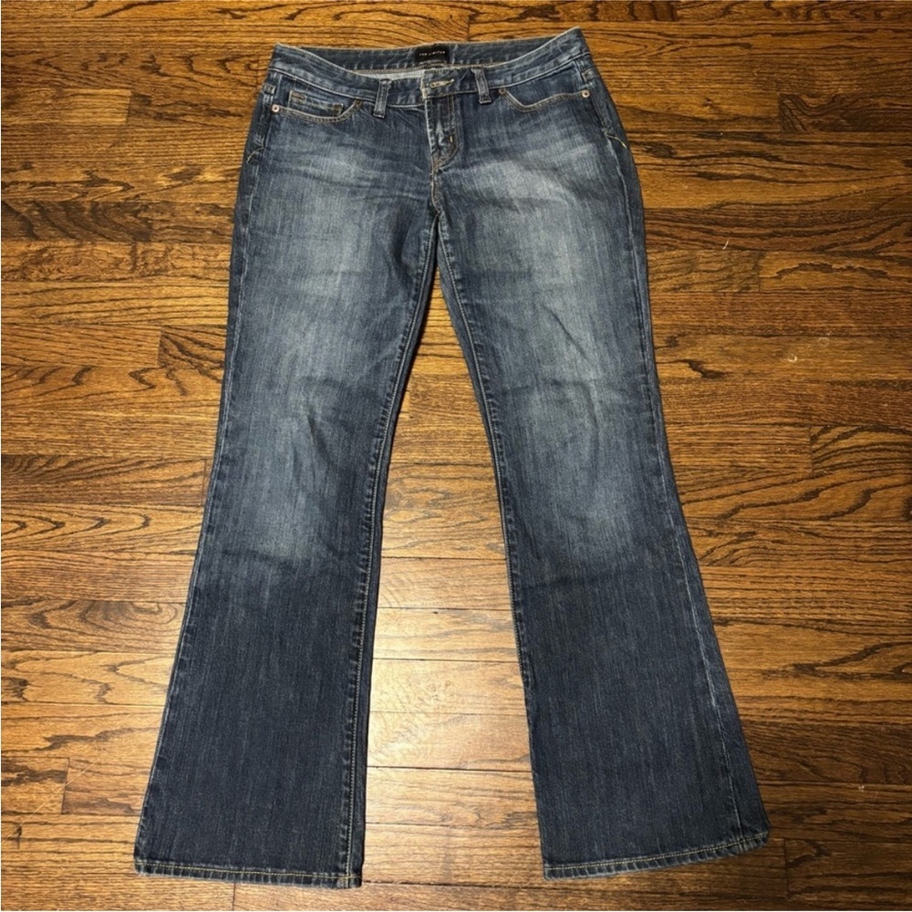 The Limited Dark Wash Bootcut Fit Flare Jeans Size 10L